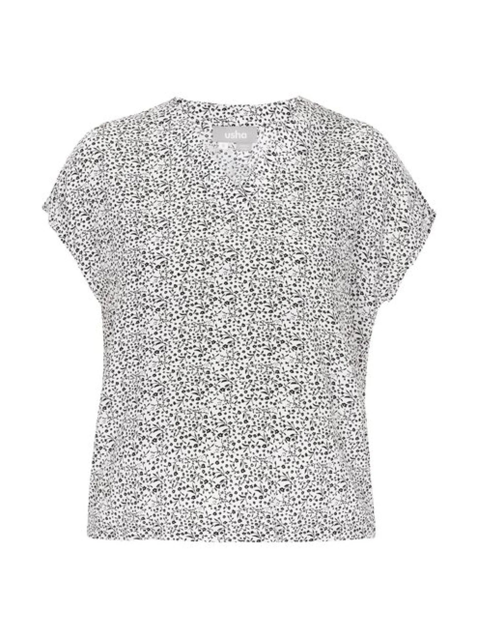 Usha Damen Bluse in weiß