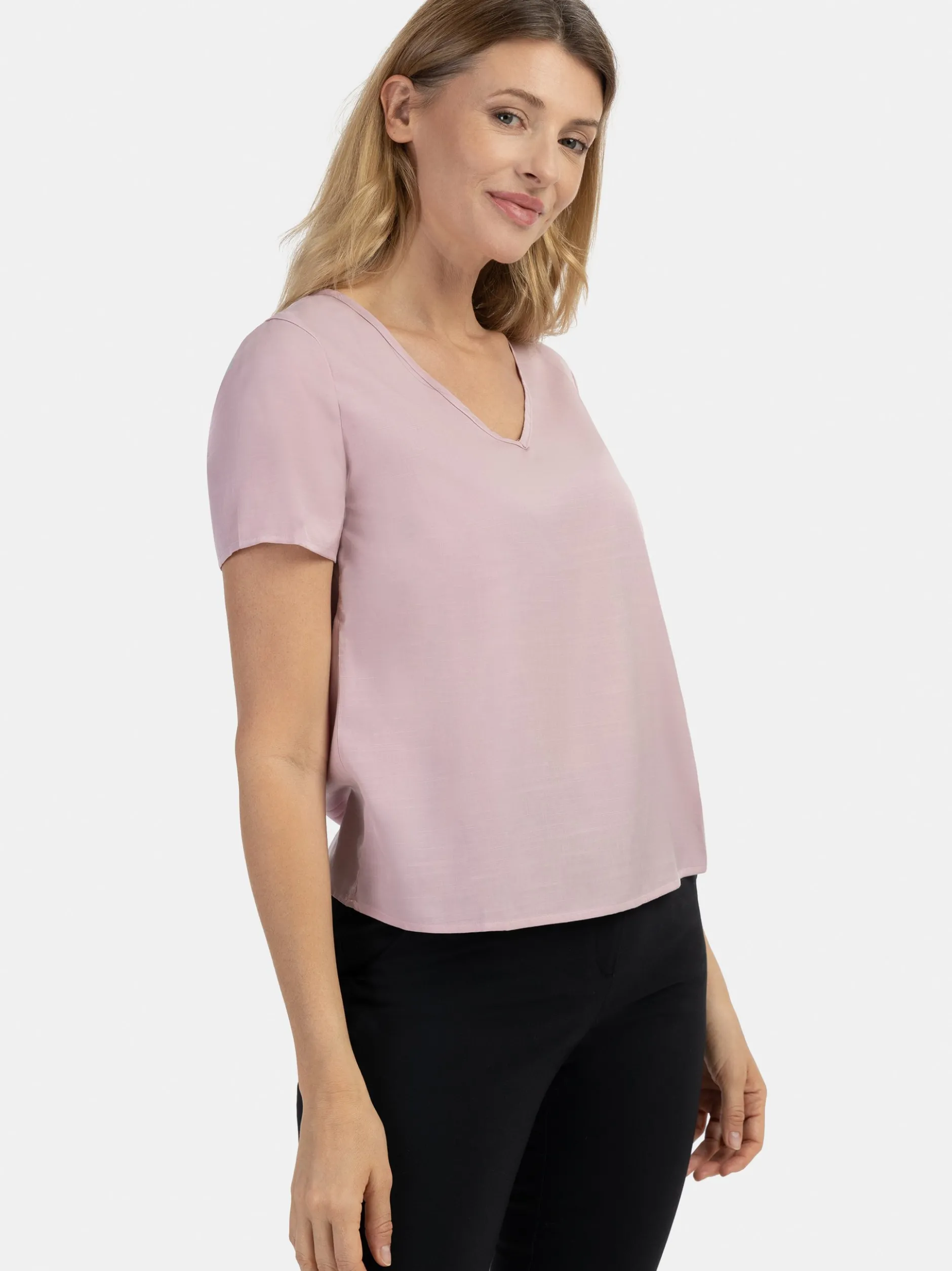 Usha Damen Blusenshirt in altrosa