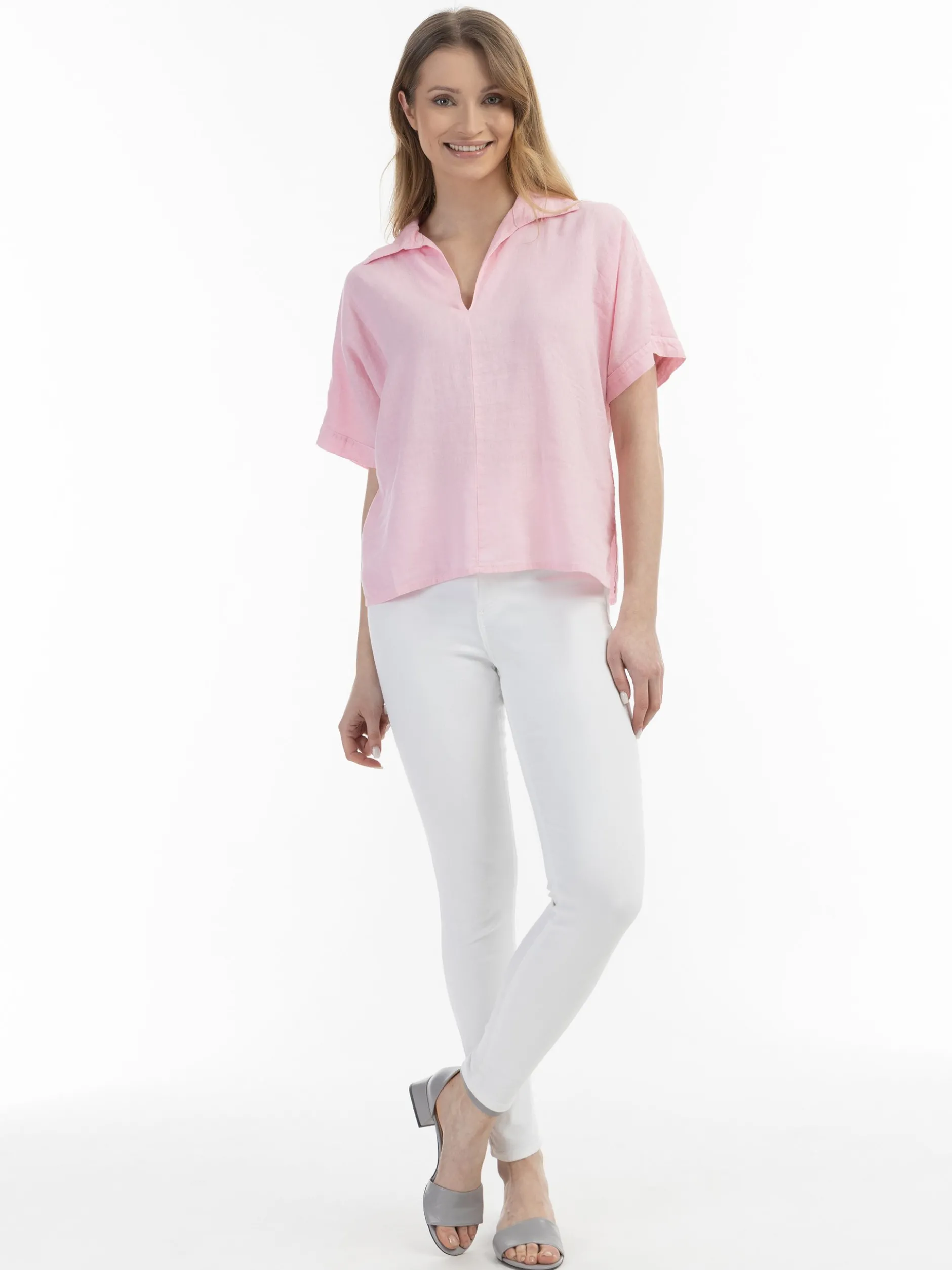 Usha Damen Blusenshirt in rosa