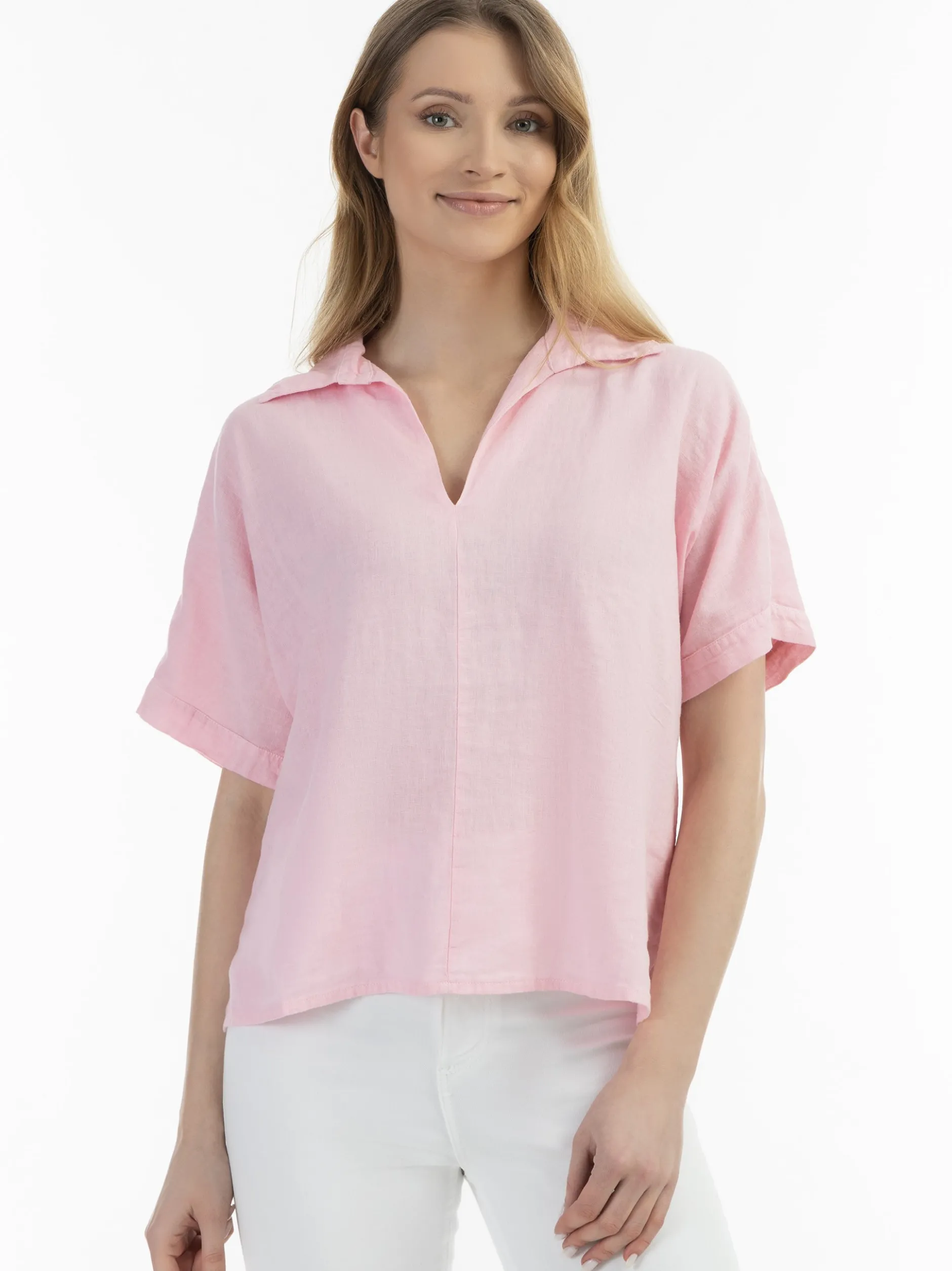 Usha Damen Blusenshirt in rosa