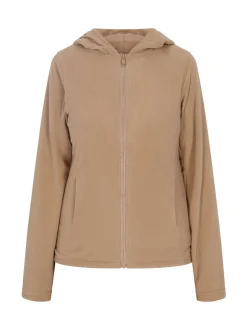 Usha Damen Fleecejacke in ecru