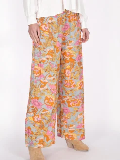 Usha Damen Hose in grau