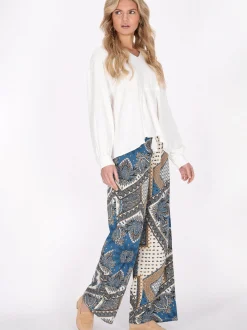 Usha Damen Hose in mehrfarbig