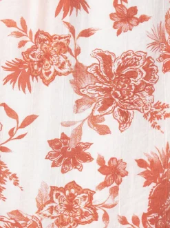 Usha Damen Hose in orange