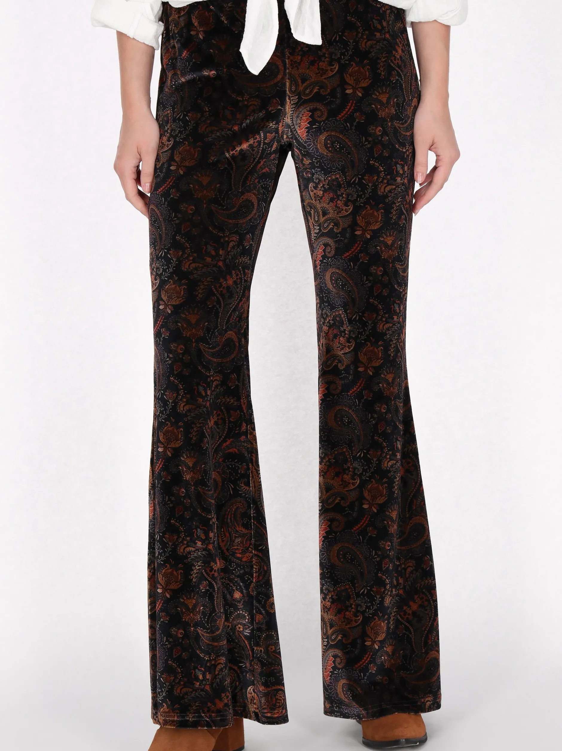 Usha Damen Hose in purple