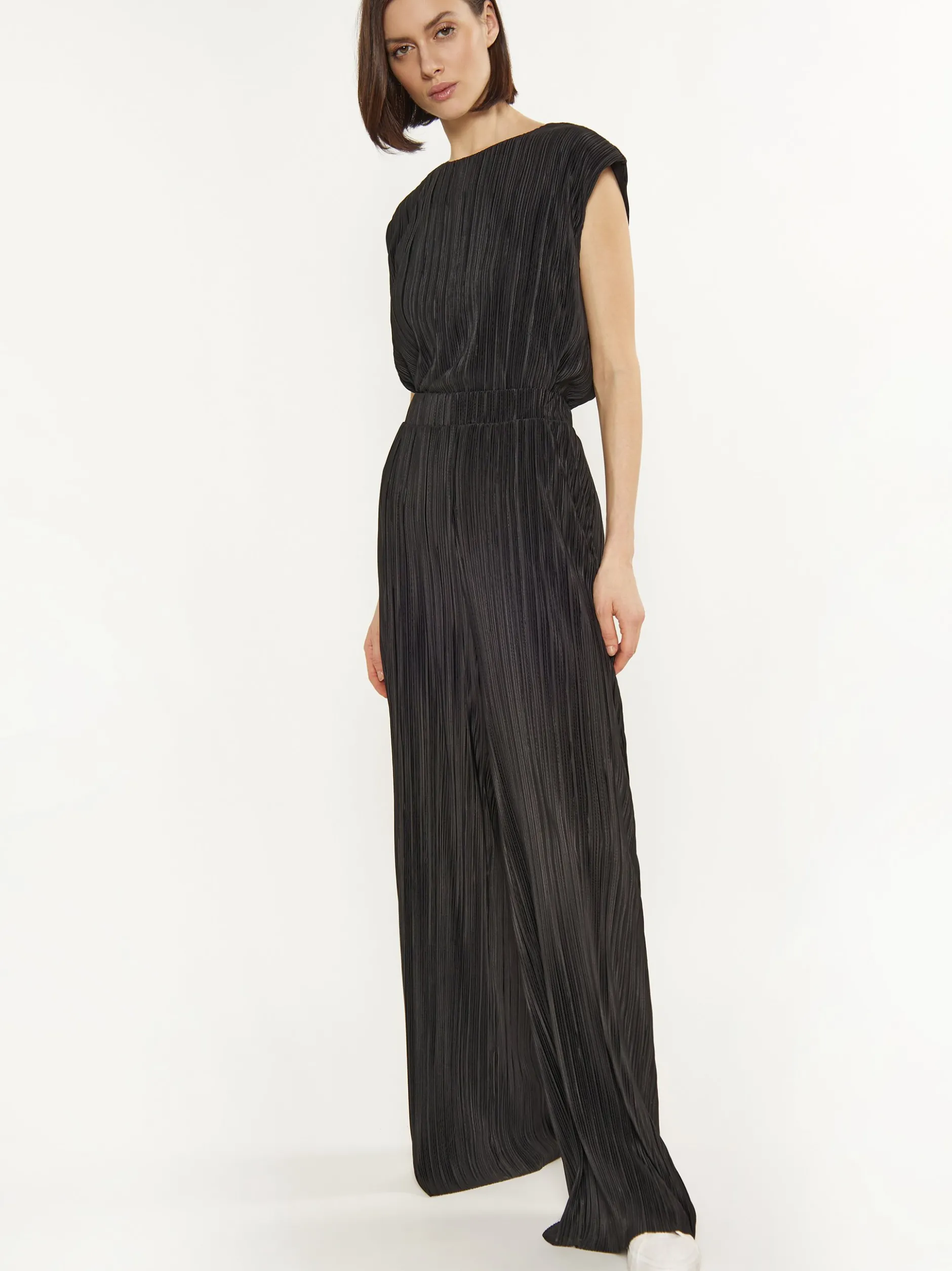Usha Damen Hose in schwarz