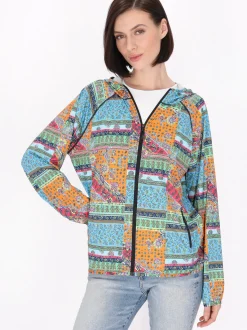 Usha Damen Jacke in orange