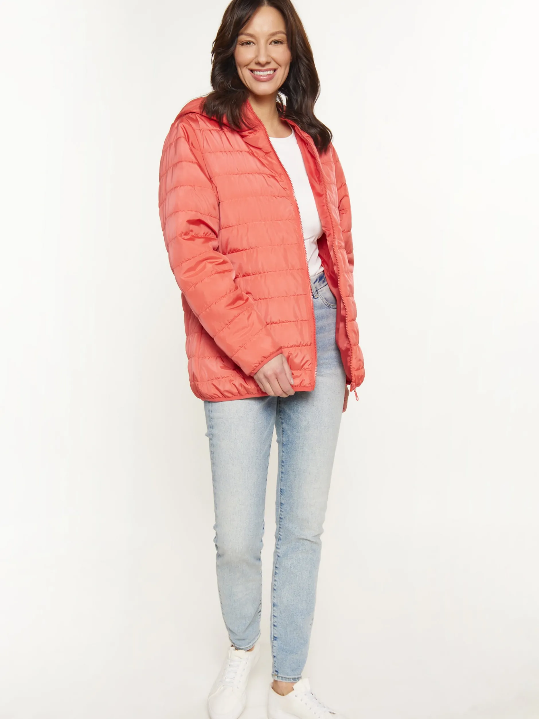 Usha Damen Jacke in rot