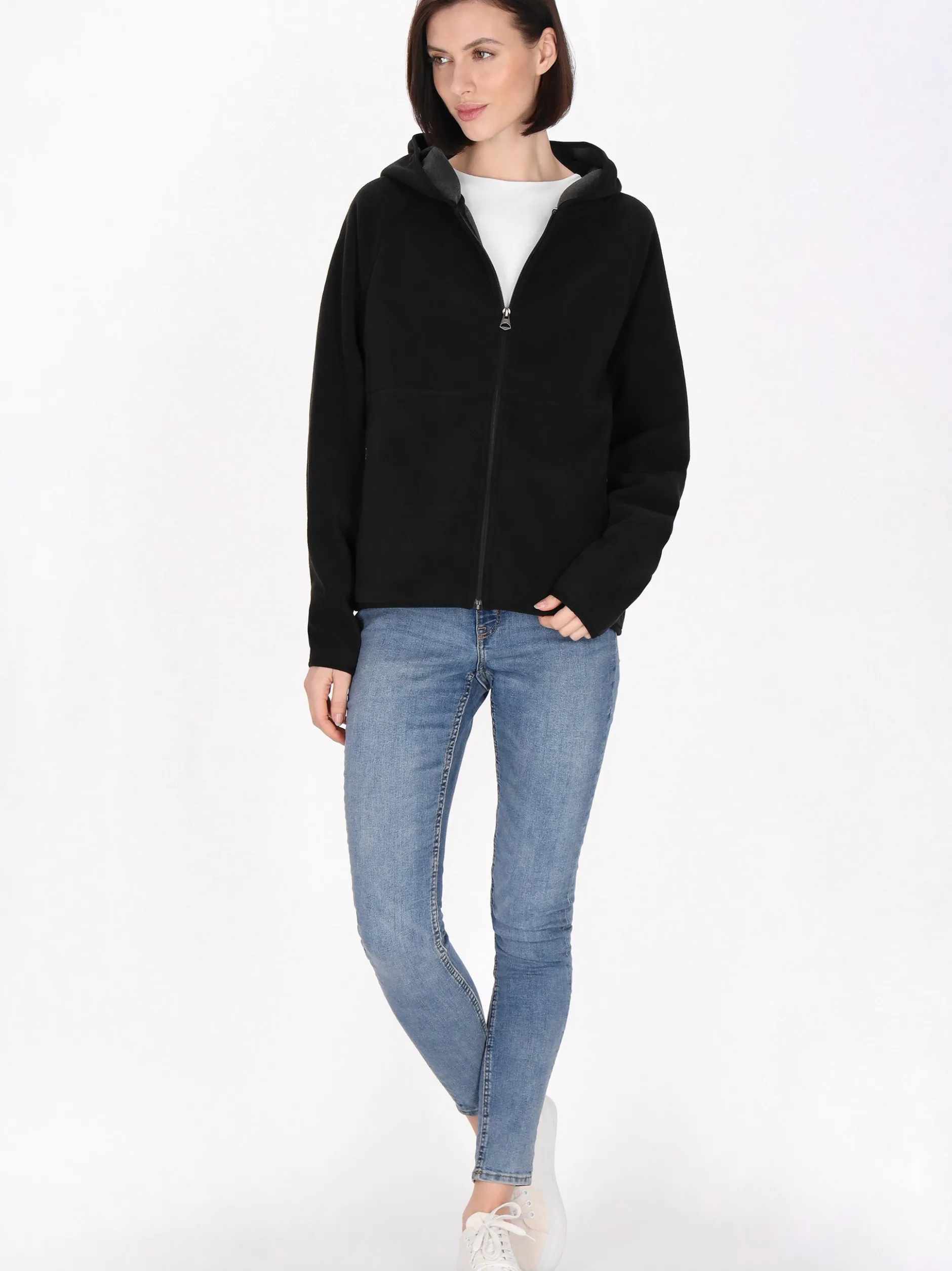 Usha Damen Jacke in schwarz