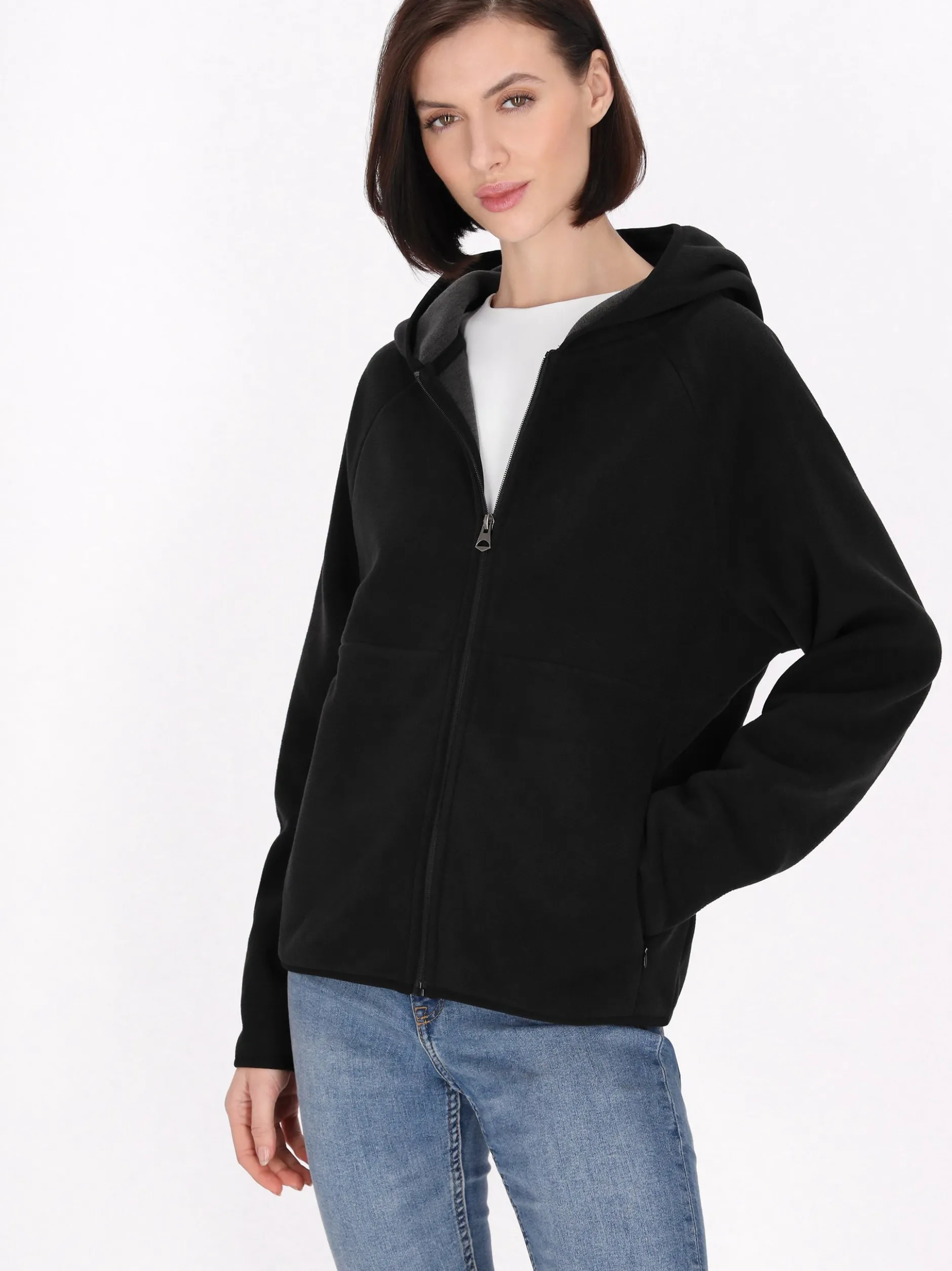 Usha Damen Jacke in schwarz