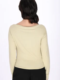 Usha Damen Langarmshirt in beige