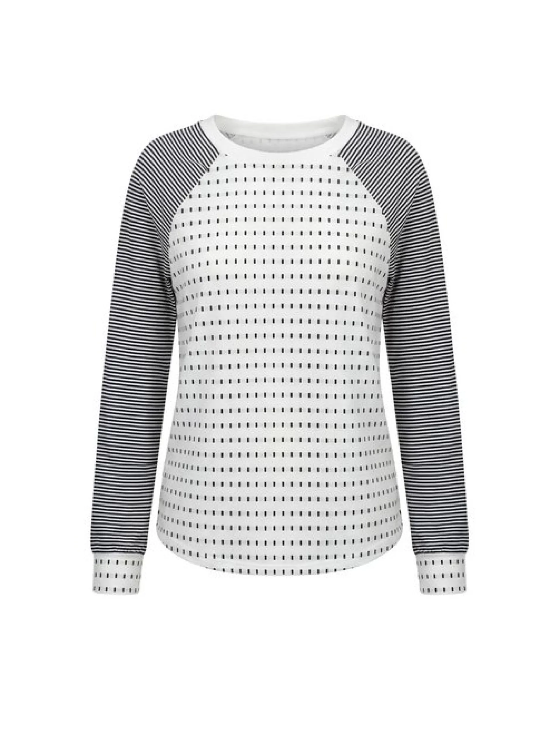 Usha Damen Langarmshirt in schwarz
