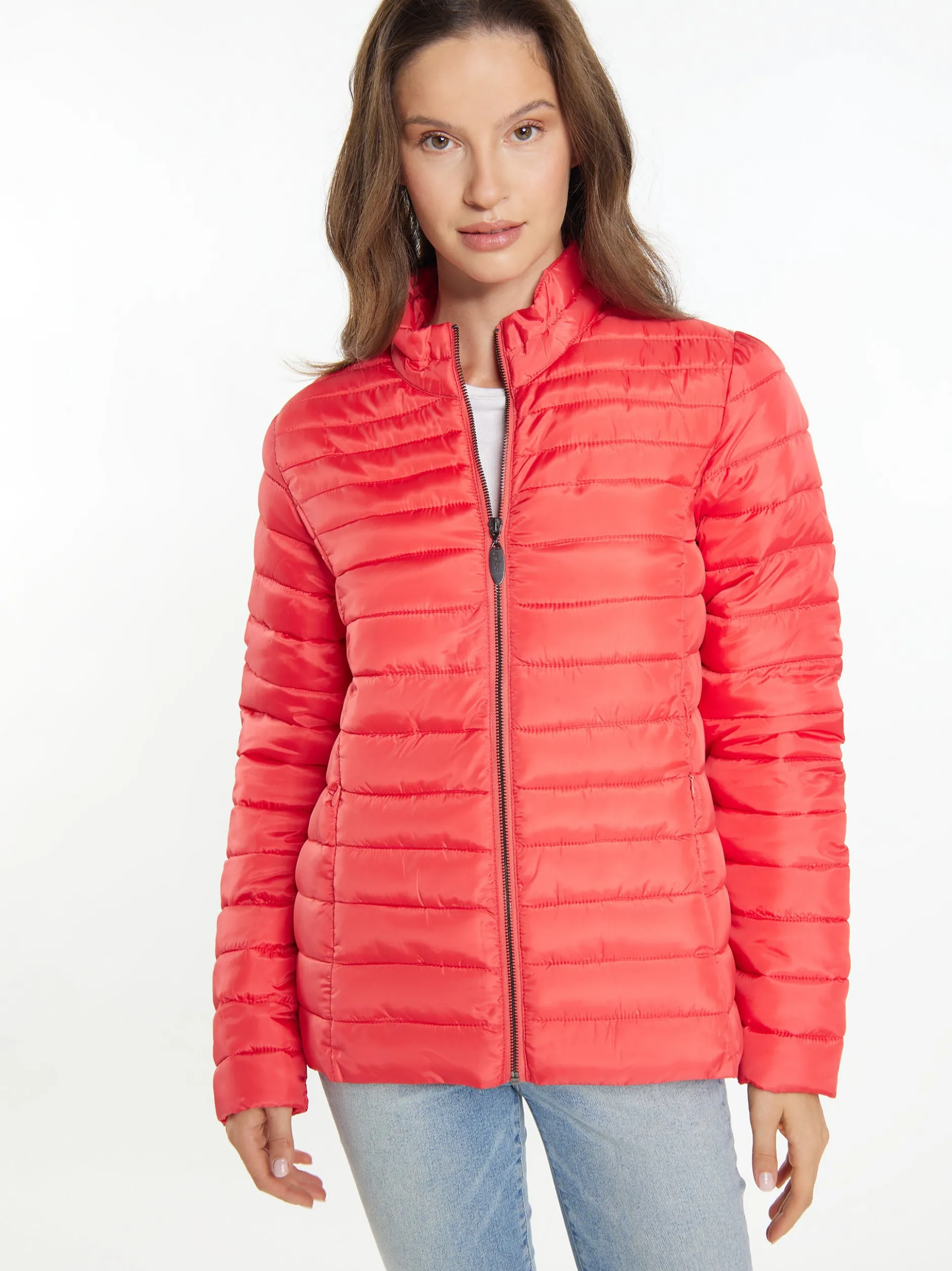 Usha Damen leichte Steppjacke in rot
