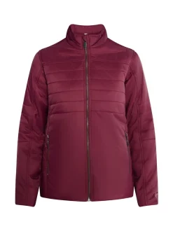 Usha Damen leichte Steppjacke in rot