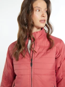 Usha Damen leichte Steppjacke in rot