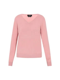 Usha Damen Pullover in altrosa