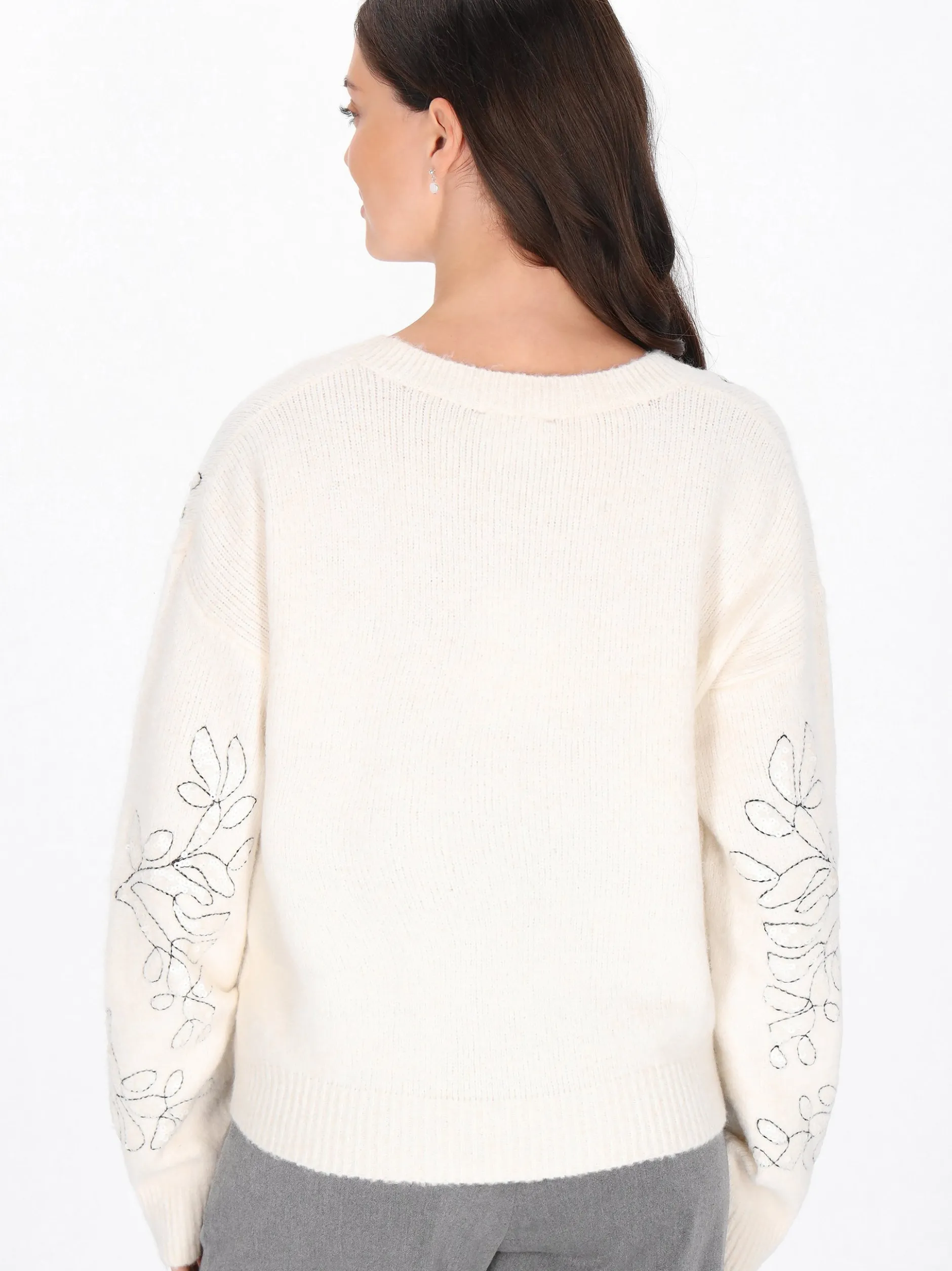 Usha Damen Pullover in beige