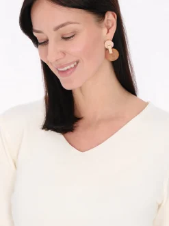 Usha Damen Pullover in beige