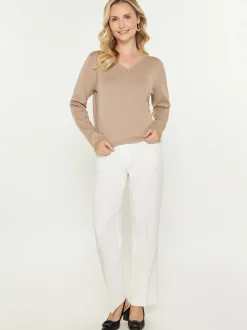 Usha Damen Pullover in beige