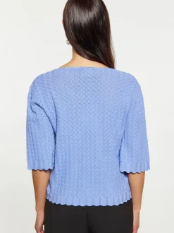Usha Damen Pullover in blau