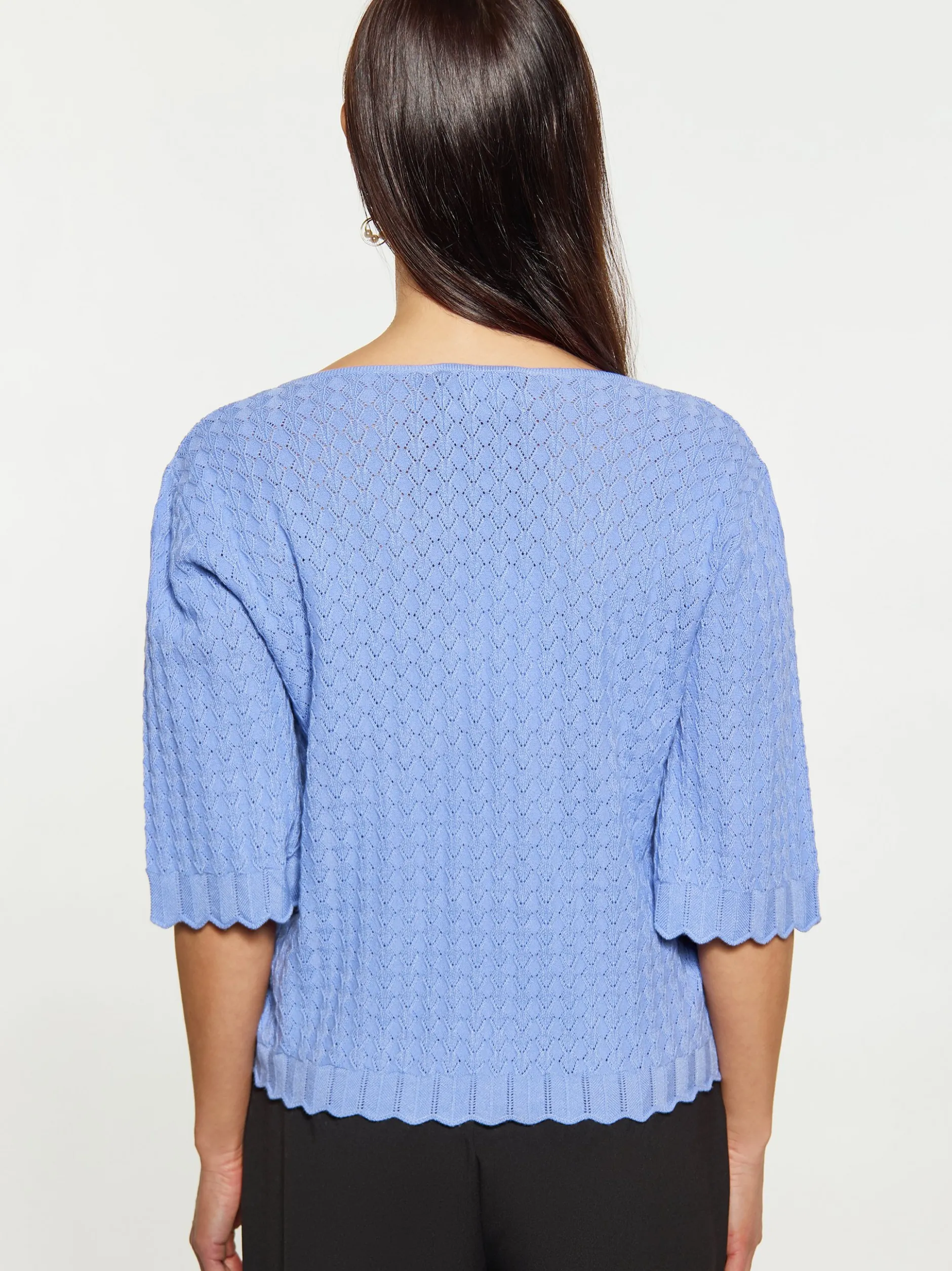 Usha Damen Pullover in blau