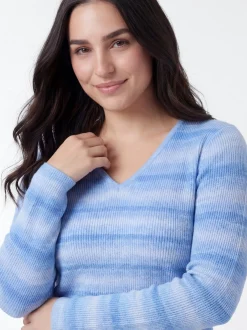 Usha Damen Pullover in blau