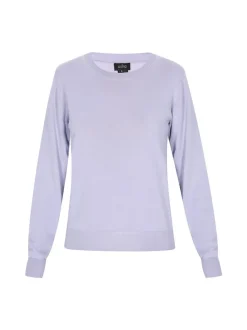 Usha Damen Pullover in blau - Ausschnitt: Rundhals