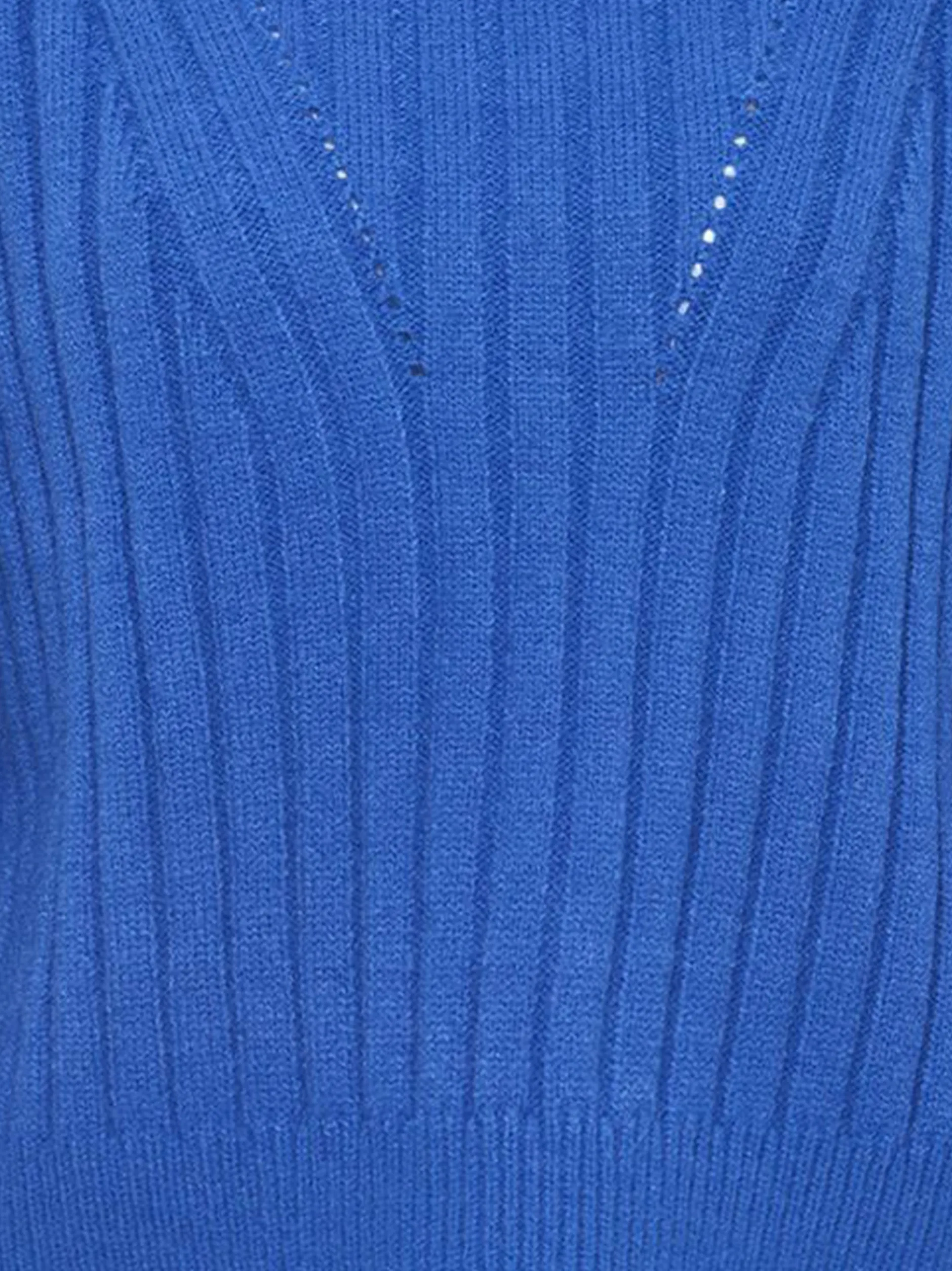 Usha Damen Pullover in blau - Ausschnitt: Rundhals