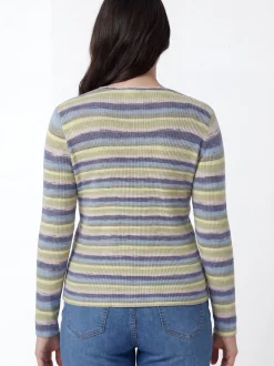 Usha Damen Pullover in gelb