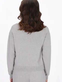 Usha Damen Pullover in grau