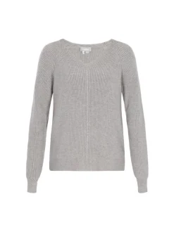 Usha Damen Pullover in grau