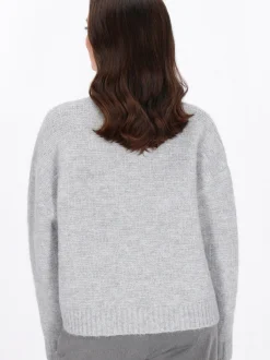 Usha Damen Pullover in grau