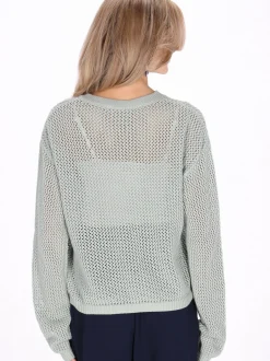 Usha Damen Pullover in grün