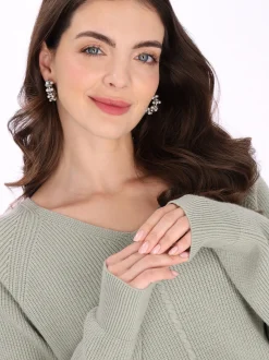 Usha Damen Pullover in grün