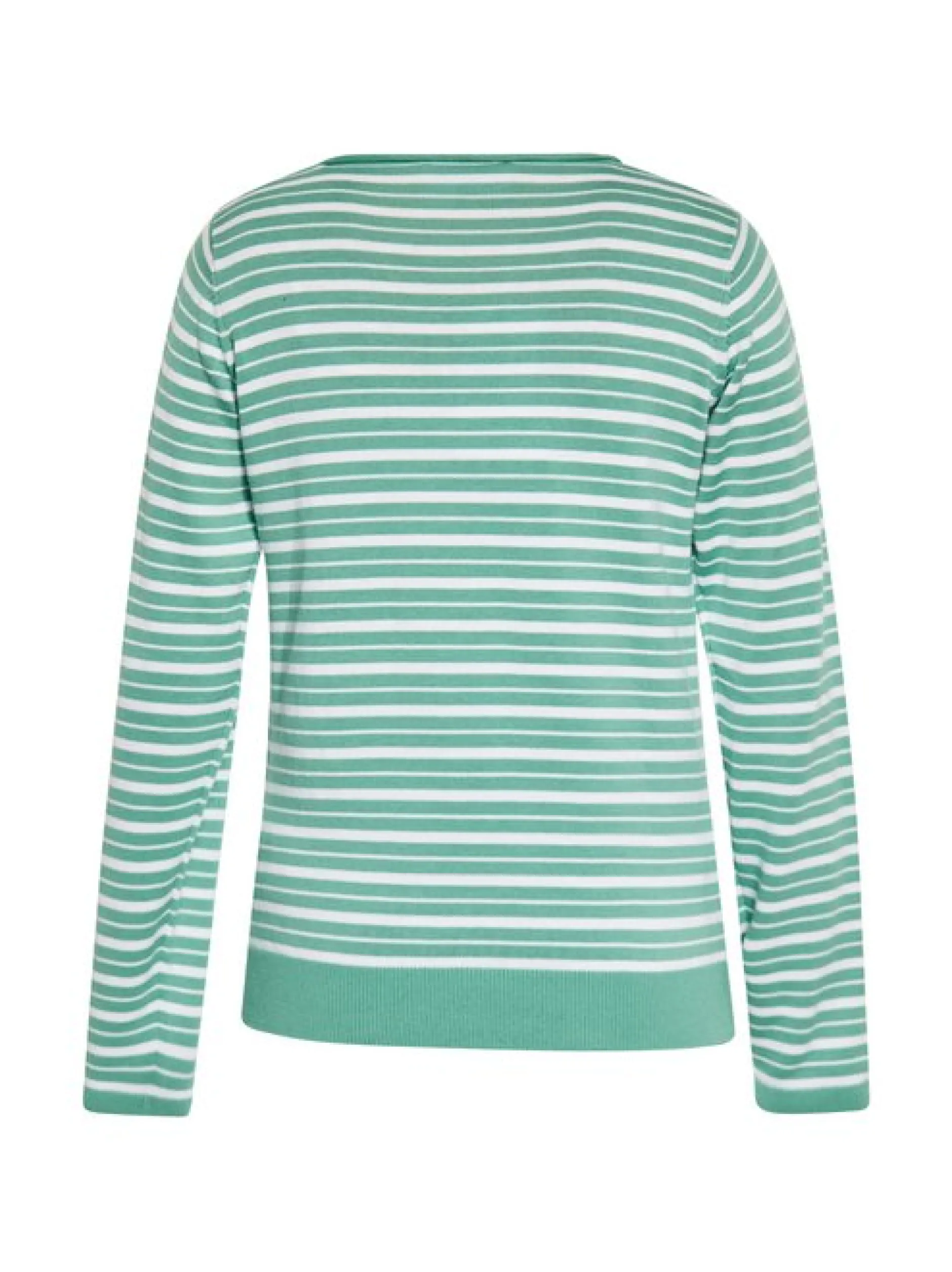 Usha Damen Pullover in grün - Ausschnitt: Rundhals