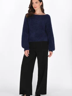 Usha Damen Pullover in marine