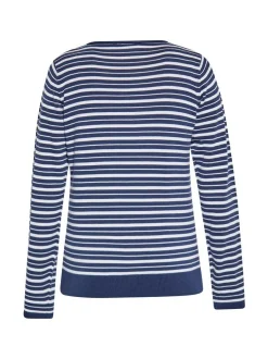 Usha Damen Pullover in marine - Ausschnitt: Rundhals