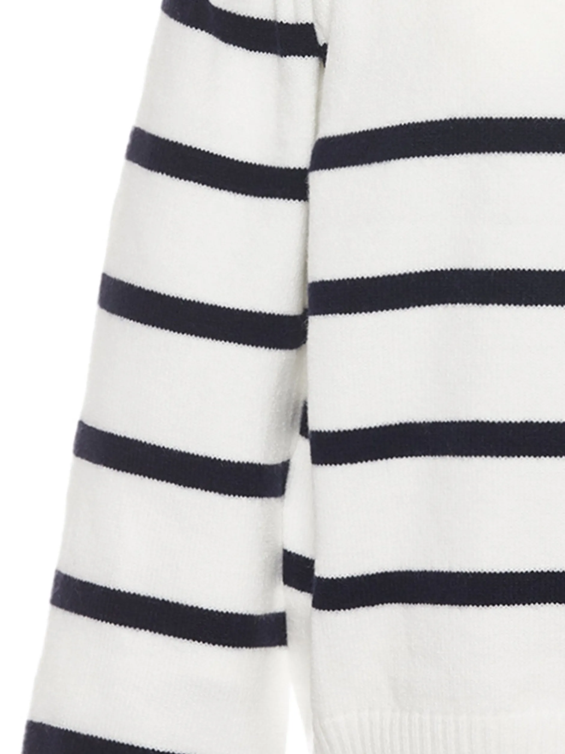 Usha Damen Pullover in marine - Ausschnitt: Troyerkragen
