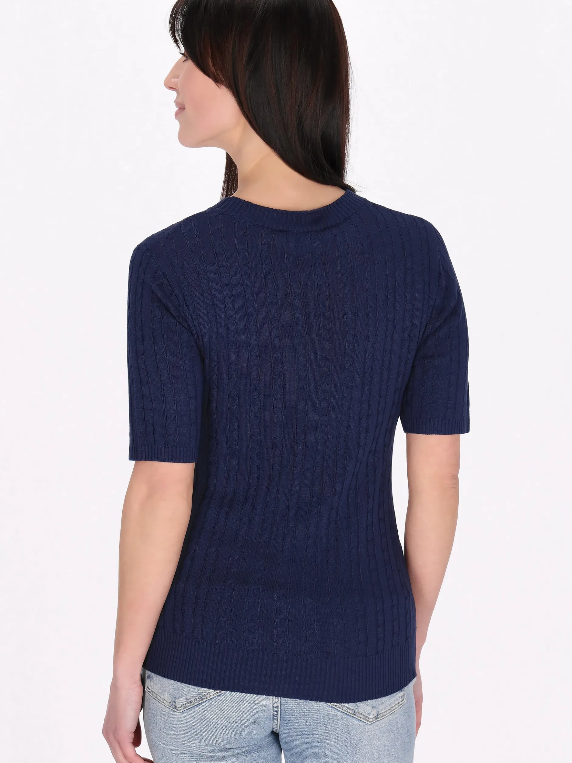 Usha Damen Pullover in marine