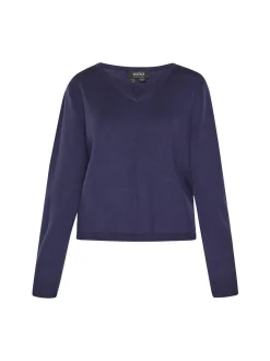 Usha Damen Pullover in marine