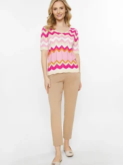 Usha Damen Pullover in mehrfarbig