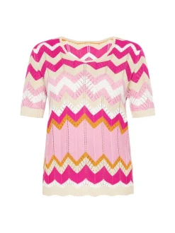 Usha Damen Pullover in mehrfarbig