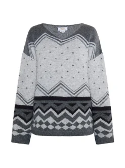 Usha Damen Pullover in mehrfarbig