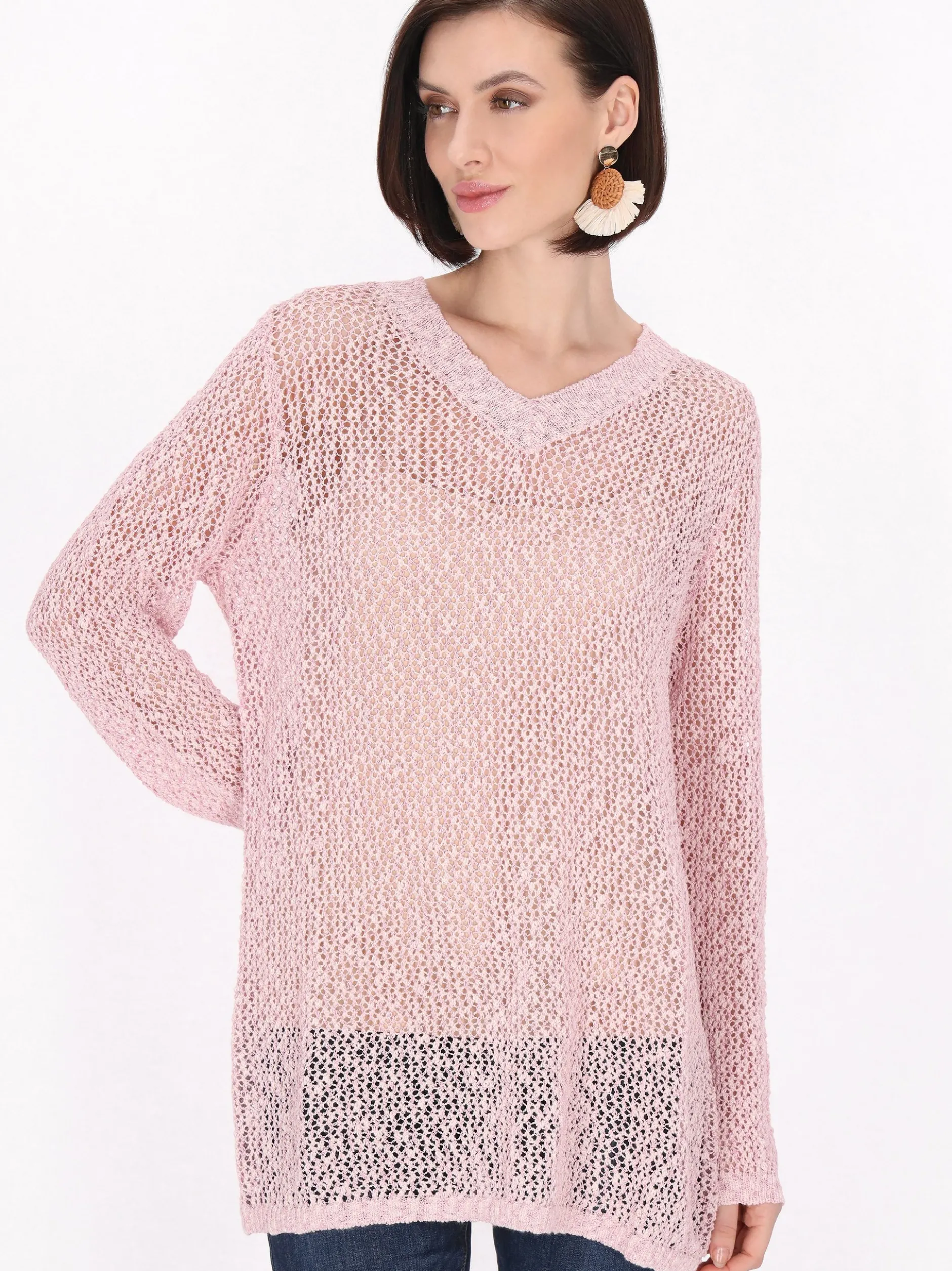 Usha Damen Pullover in mehrfarbig