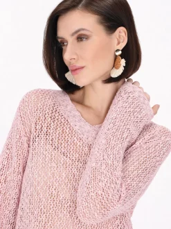 Usha Damen Pullover in mehrfarbig