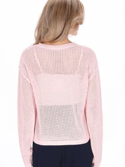 Usha Damen Pullover in rosa