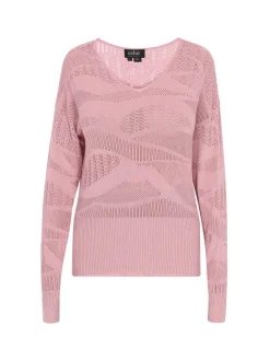 Usha Damen Pullover in rosa