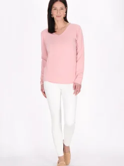 Usha Damen Pullover in rosa