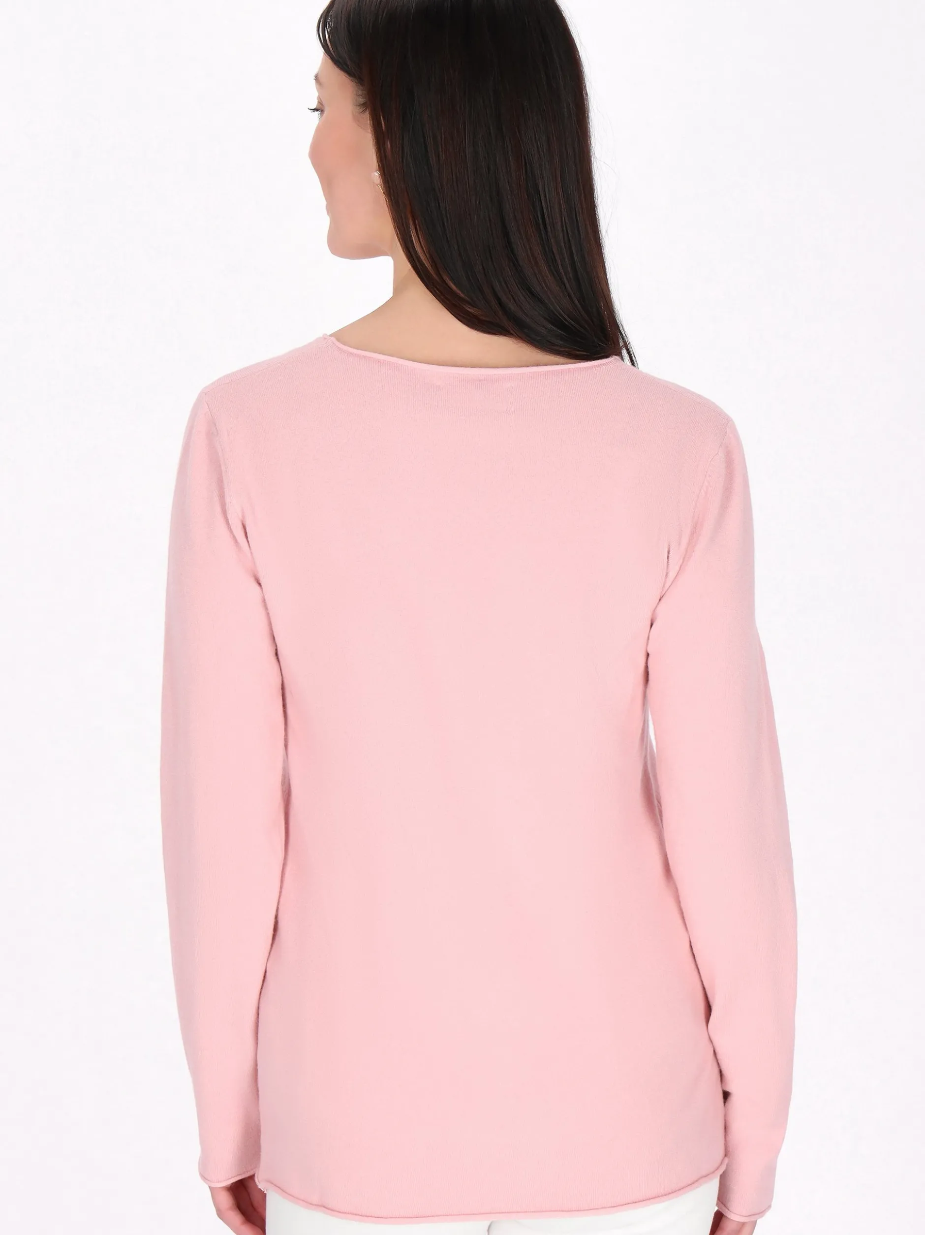 Usha Damen Pullover in rosa