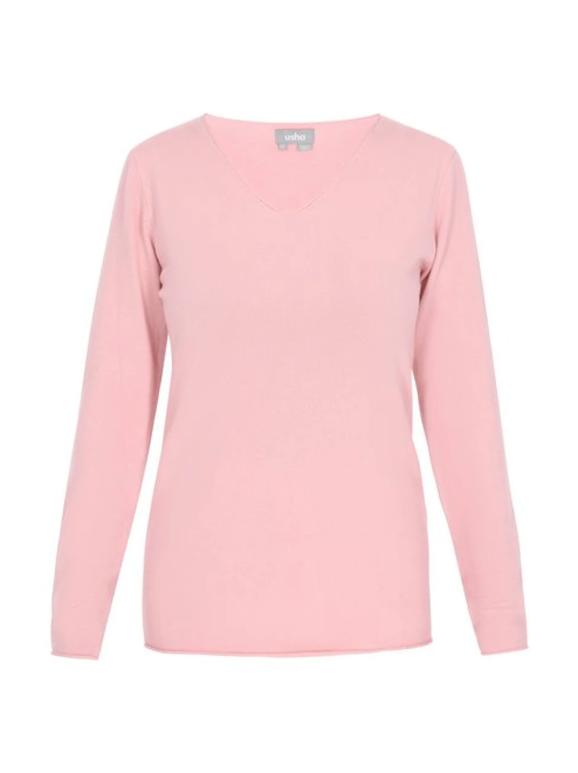 Usha Damen Pullover in rosa